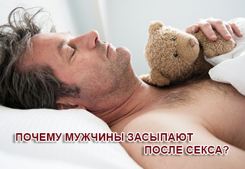 Почему мужчины засыпают после секса